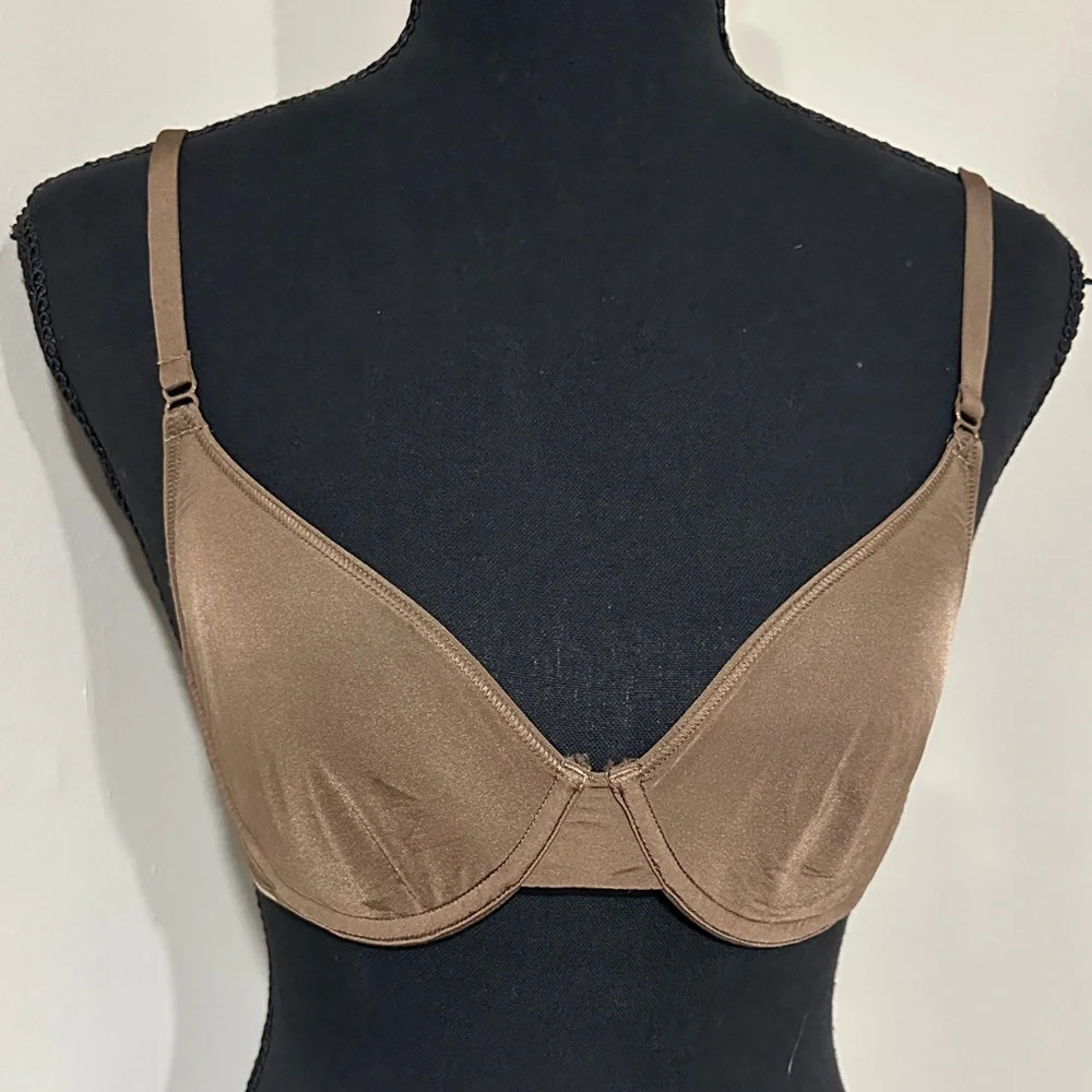 *SKIMS* Oxide Jelly Sheer Intimates Smooth Underwire Scoop Bra NWT Size 34B - Picture 2 of 9